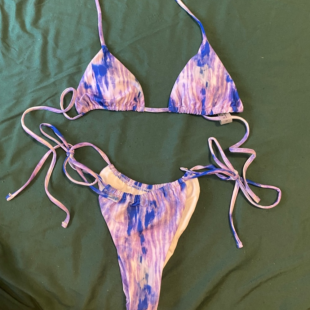 Tie dye bikini